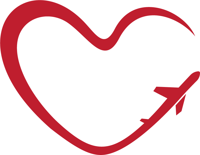 Travel heart logo